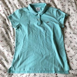 lacoste collared shirt